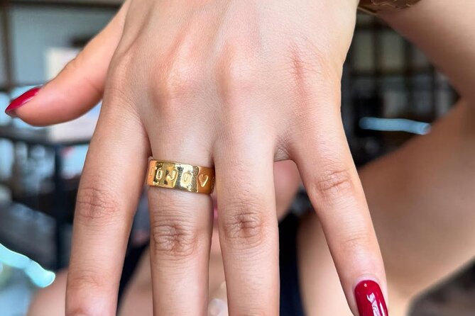 Bali Jewelry Silver Class in Uluwatu with Gold Plating Option - Choosing the optional gold-plated finish