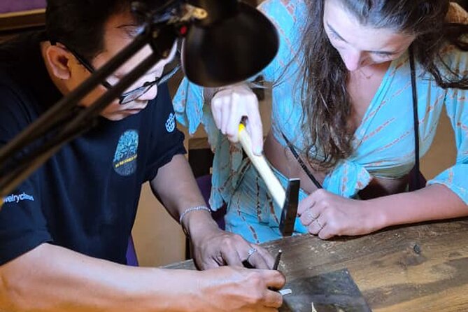 Bali Kuta Silver Jewelry Making Class & Take home your Creation - Making a silver souvenir instead of buying one