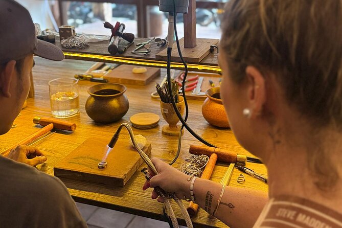 Bali Kuta Silver Jewelry Making Class & Take home your Creation - Designing your one silver piece