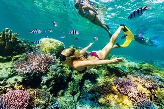 Bali Lempuyang Temple with Blue Lagoon Snorkeling - Blue Lagoon’s calm water and boat transfer