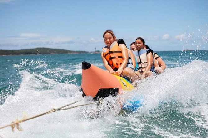 Bali Parasailing Adventure,Banana Boat,Jet Ski and Donut Boat with Transfers - Parasailing brings the quietest few minutes