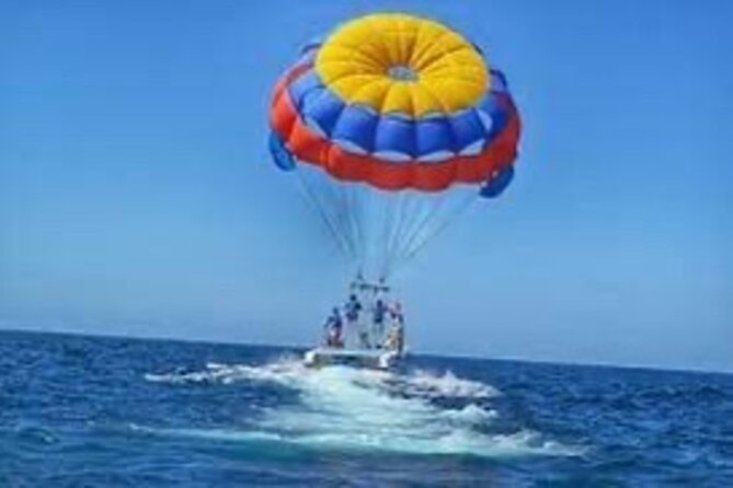 Bali Parasailing Adventure with Including Hotel Transfer - Taking flight above Tanjung Benoa