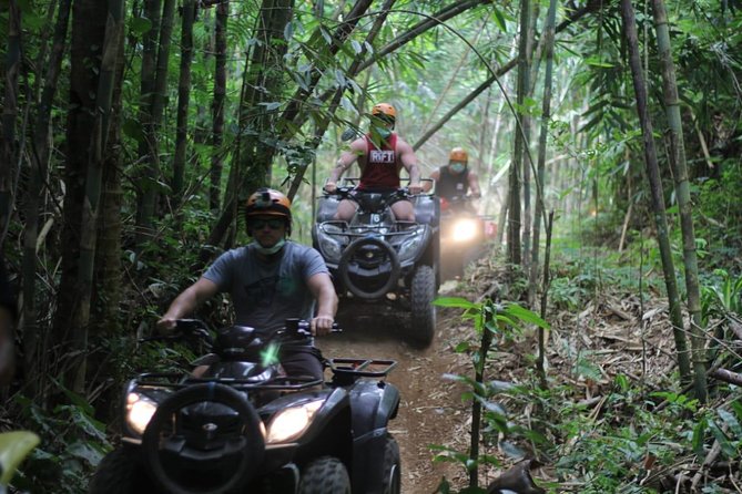 Bali Quad Bike ATV with Flying Fox - The early hotel pickup from Kuta or Ubud
