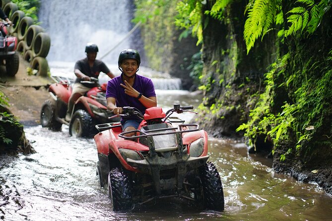 Bali Quad Bike Through Gorilla Cave - Monkey Forest and Waterfall - What this eight-hour Ubud day is really about