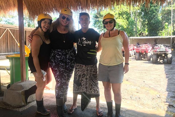 Bali Quad Bike Through Gorilla Cave - Monkey Forest and Waterfall - Tegenungan Waterfall for an hour