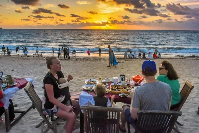 Bali Romantic Seafood Dinner under sunset jimbaran Beach - Arriving at Kekeluargaan Pandan Sari Cafe