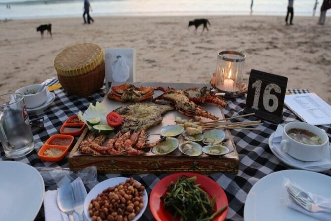 Bali Romantic Seafood Dinner under sunset jimbaran Beach - What the price of $35.99 covers
