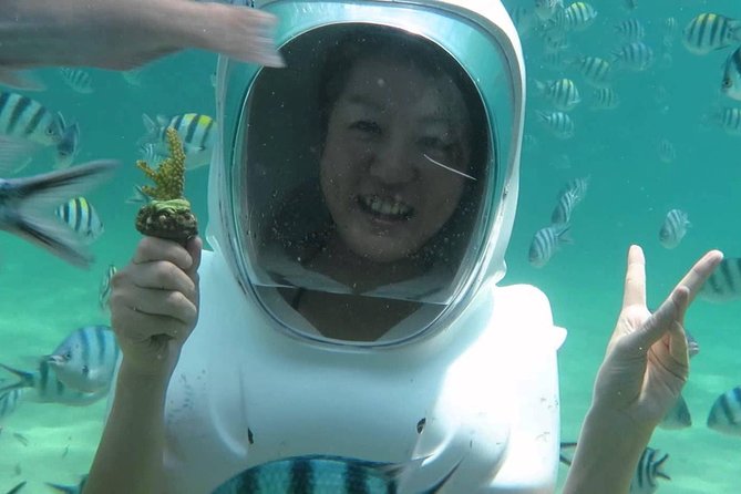 Bali Sea Walker - The boat ride to the Sea Walker station