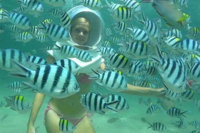 Bali Sea Walking Experience - The helmet makes the sea feel surprisingly close