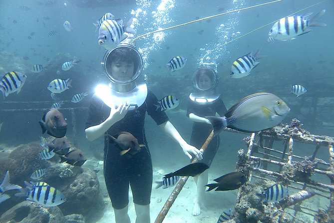 Bali Seawalker - Optional parasailing and Jet Ski upgrades