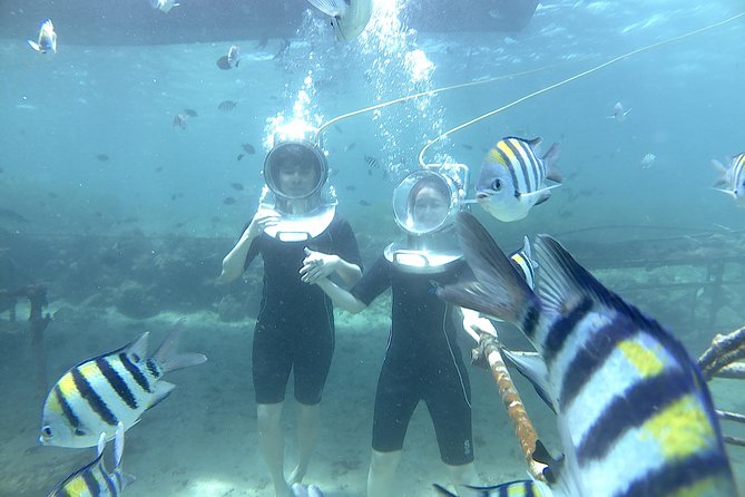 Bali Seawalker - The safety briefing covers the points that matter