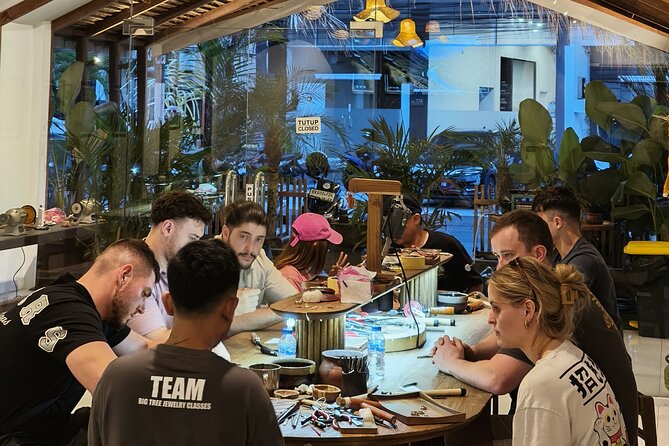 Bali Seminyak Silver Class Activity and Take Your Own Creation - Learning the basic silversmithing process