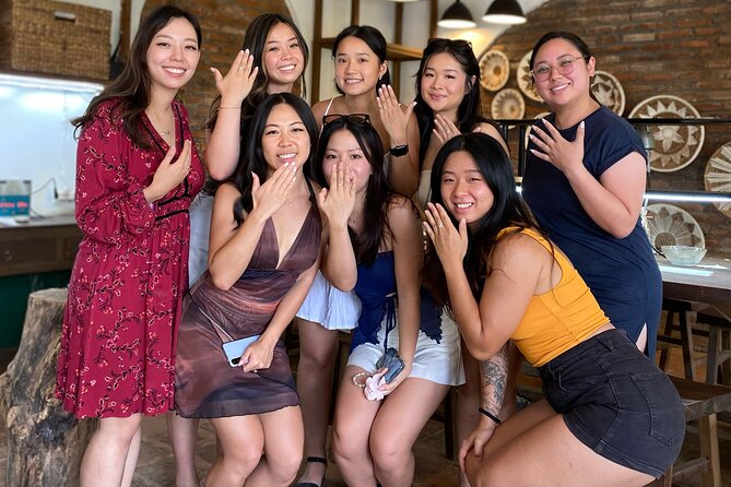 Bali Seminyak Silver Class Activity and Take Your Own Creation - Getting individual help from Abi and Putu