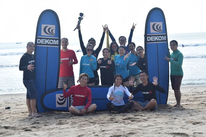 Bali Surf Lesson in Kuta by Dekom - The major problem: surf lesson or 3D art museum?
