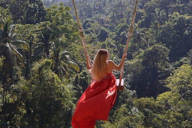 Bali Swing, Monkey Forest and Waterfall Private Tour - Tegalalang Rice Terrace and Bali’s farming tradition