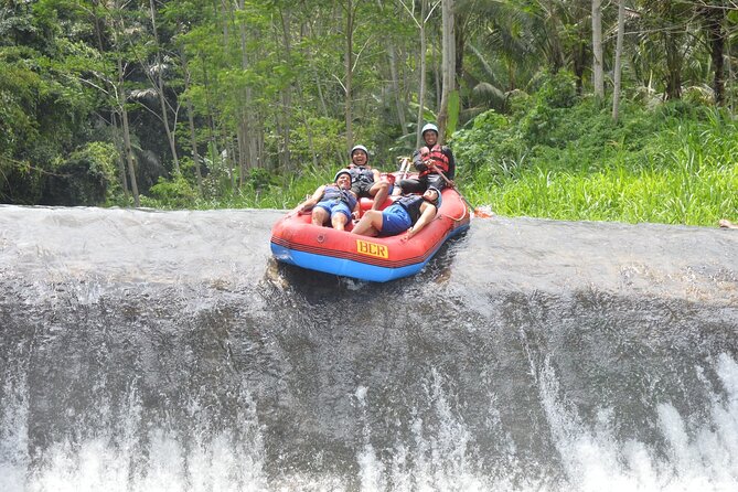 Bali Telaga Waja River Rafting Adventure (Best and Challenging) - Rice fields, forest, and waterfalls between the rough stretches