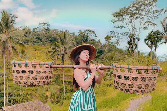 Bali Tour : Best Attractions in Ubud with Rice Terrace - Tegenungan Waterfall after the rice fields