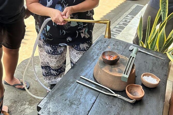 Bali Traditional Silver Class - Making Simple Jewelry Experience - Creating a Ring, Pendant, or Earrings