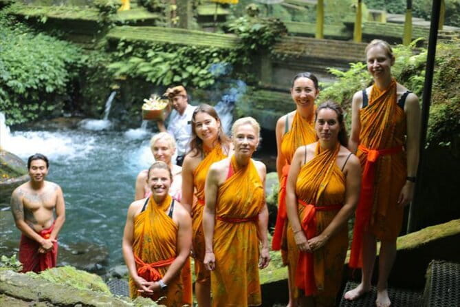 Bali Ubud Tour Monkey Forest, Waterfall, Temple & Rice Terrace - Tirta Empul Temple and Balinese spiritual life
