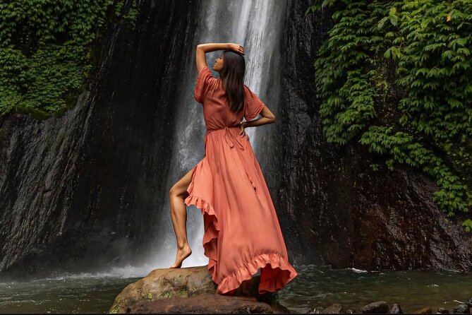 Bali Waterfall Tour – Hidden Spot All Inclusive Private Day Trip - Munduk Waterfall through spice trees and rainforest