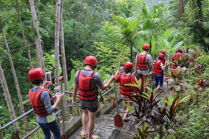 Bali White Water Rafting with No Steep Access - Getting to the Ayung River starting point
