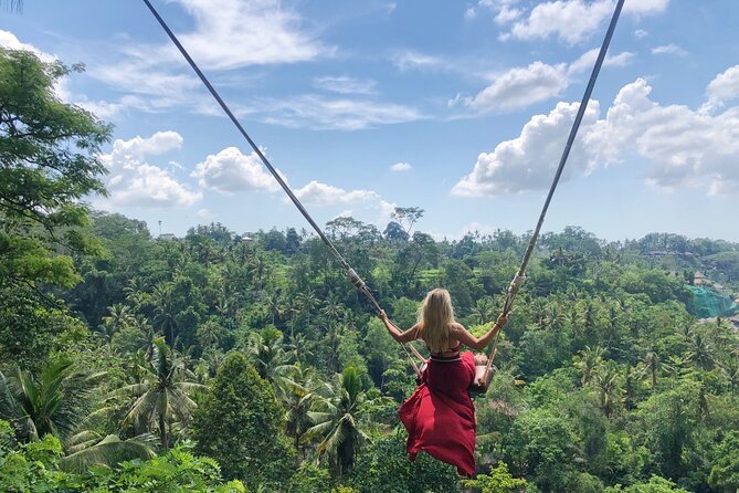 Bali White Water Rafting with Sacred Monkey Forest and Swing - Bongkasa Pertiwi and the 1.5-hour river run
