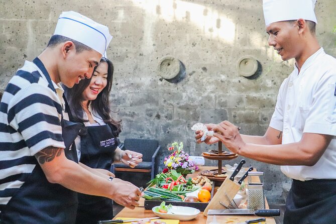Balinese Cooking Class at The Santai Umalas Kerobokan - Meeting Chef Gusde, Surya, and the cooking team