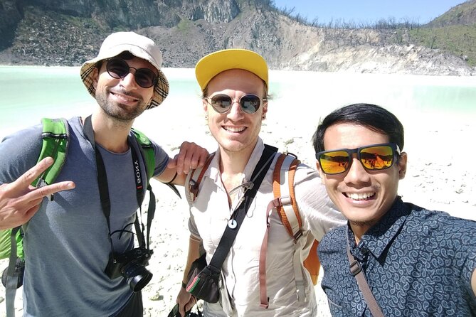 Bandung Tour All In, White Crater, Volcano Mountain, Hot Spring - Rengganis Crater brings the geothermal action closer