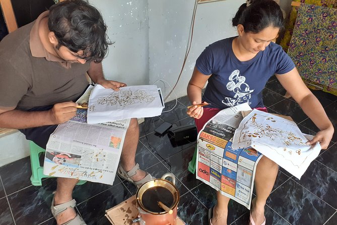 Batik Master Class with Full Process - Three hours of drawing, waxing, and color