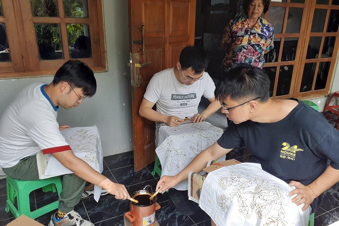 Batik Master Class with Full Process - Pairing the workshop with Prambanan