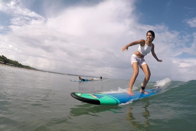 Beginners Private Surf Lessons - Meeting Pulau Biru Surf at Legian Beach