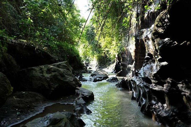 Beji Guwang Hidden Canyon Ticket Admission All Inclusive - Rock pools, boulders, and slippery stone