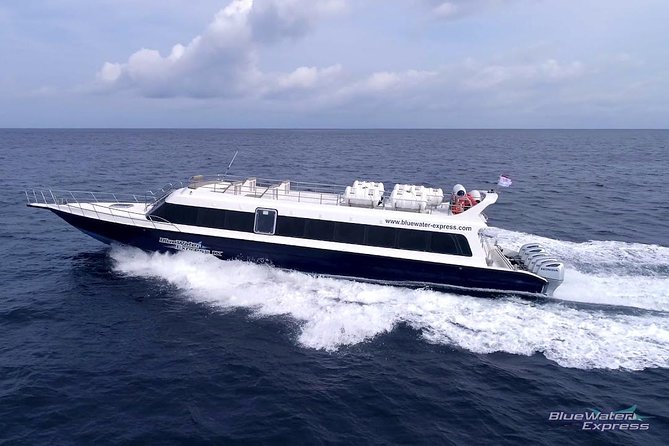 Blue Water Express Boat Transfer From Serangan Or Padang Bai To Lombok Or Vice Versa - Arriving at Teluk Kode on Lombok