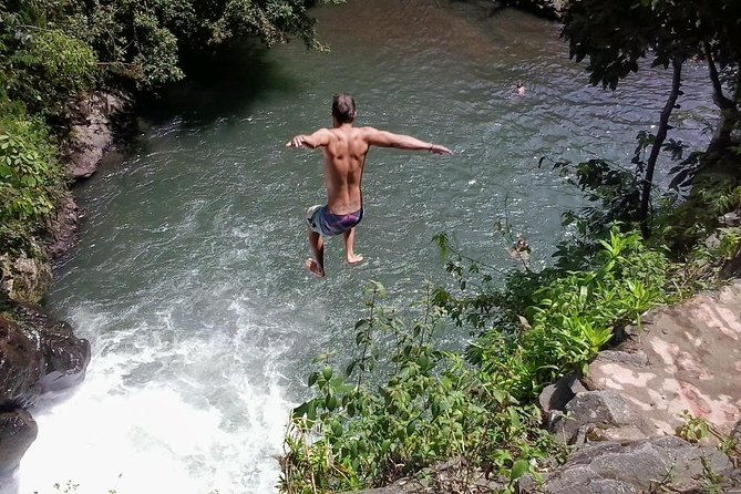 Cliff Jumping and Sliding at Aling Aling Waterfall - Sliding and jumping at Kroya, Kembar, and Pucuk