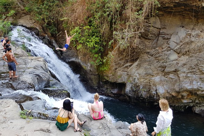 Cliff Jumping and Sliding at Aling Aling Waterfall - Seeing Aling Aling Waterfall itself