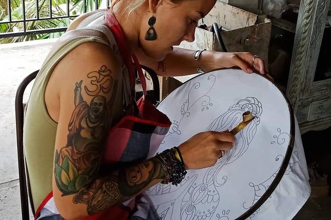 Crafting Heritage Batik Painting Workshops - The family compound and studio atmosphere