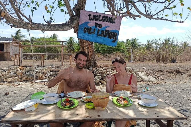 Day Trip Secret Island West Of Lombok - Gili Rengit has the calm-water advantage