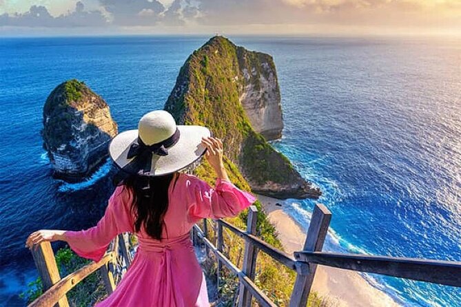Day Trip to Nusa Penida with All Inclusive - Crystal Bay, palms, sand, and water views