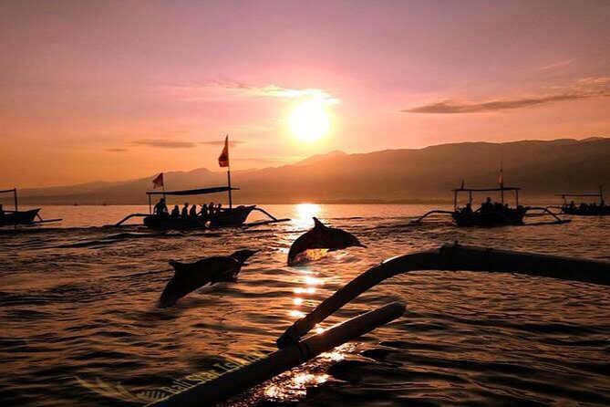 Dolphin Watching Tour, Swimming with Dolphins and Snorkeling - Setting out from Lovina as the sun rises