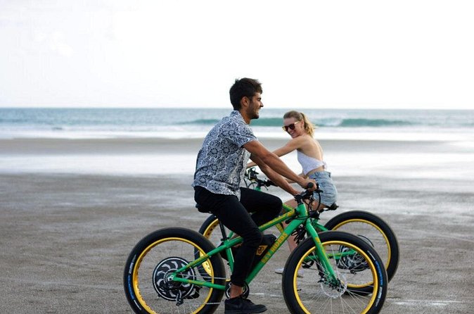 eBike Private Beach Tour Express (2 Hour) - Legian Beach between city and resort coast