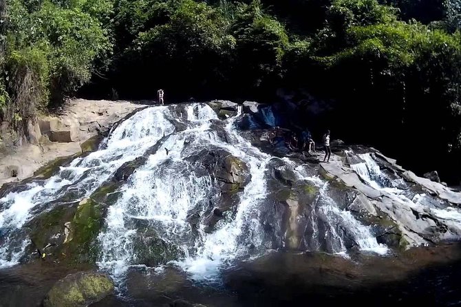 Epic Waterfall Trip: Kanto lampo, Goa Rang Reng, Tibumana & Secret waterfall - Kanto Lampo’s stepped rock wall and shallow pool
