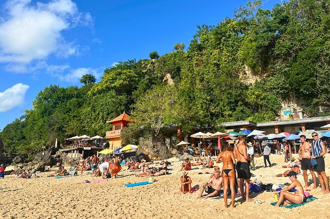 Explore Bali Beaches with Private Minivan Tour - Balangan Beach and the sunset finish