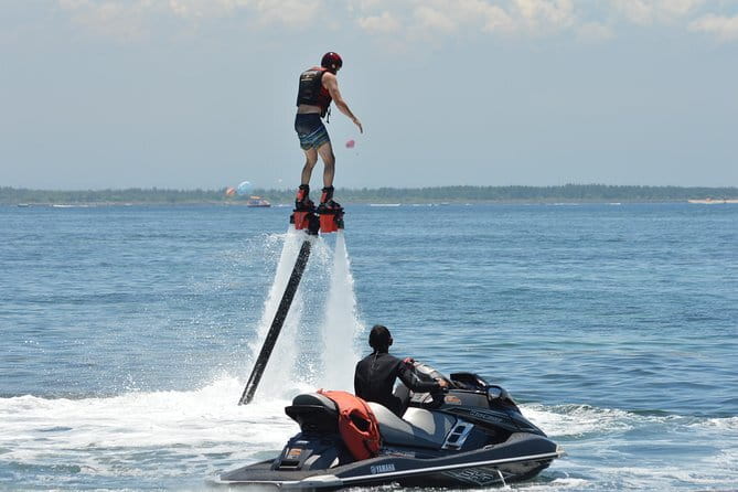 Fly Board Experience in Bali - Flying over Nusa Dua Beach