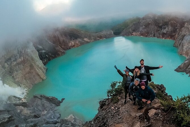 From Bali: 24-Hour Kawah Ijen Blue Flames, Dinner & Room - Climbing Kawah Ijen before dawn