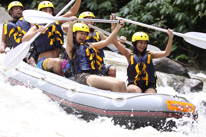 Full-Day Ayung River White Water Rafting and Ubud Tour - Rafting the Ayung for up to three hours