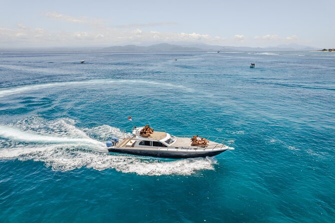 Full Day Nusa Penida by Honey Milk Yacht 13 meters - Starting at Serangan with coffee and pastries