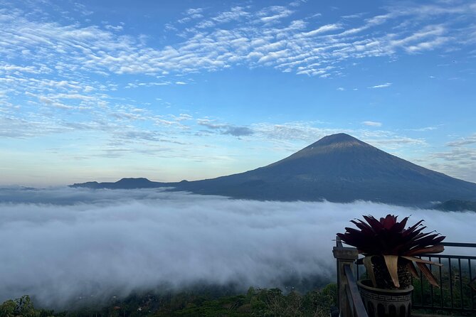Gate of Heaven Tour - Sidemen Village and the Sleeping Gajah Hill view