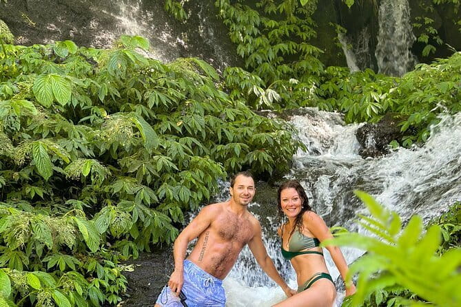 Hidden North Waterfall Bali All inclusive - Leke Leke Waterfall starts the forest walk