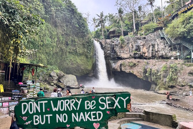 Hidden Ubud: Waterfalls & Sacred Temples - Tegenungan Waterfall for a cool break