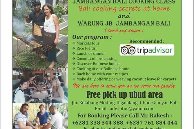 Jambangan Bali Cooking Class - Inside a Balinese home
